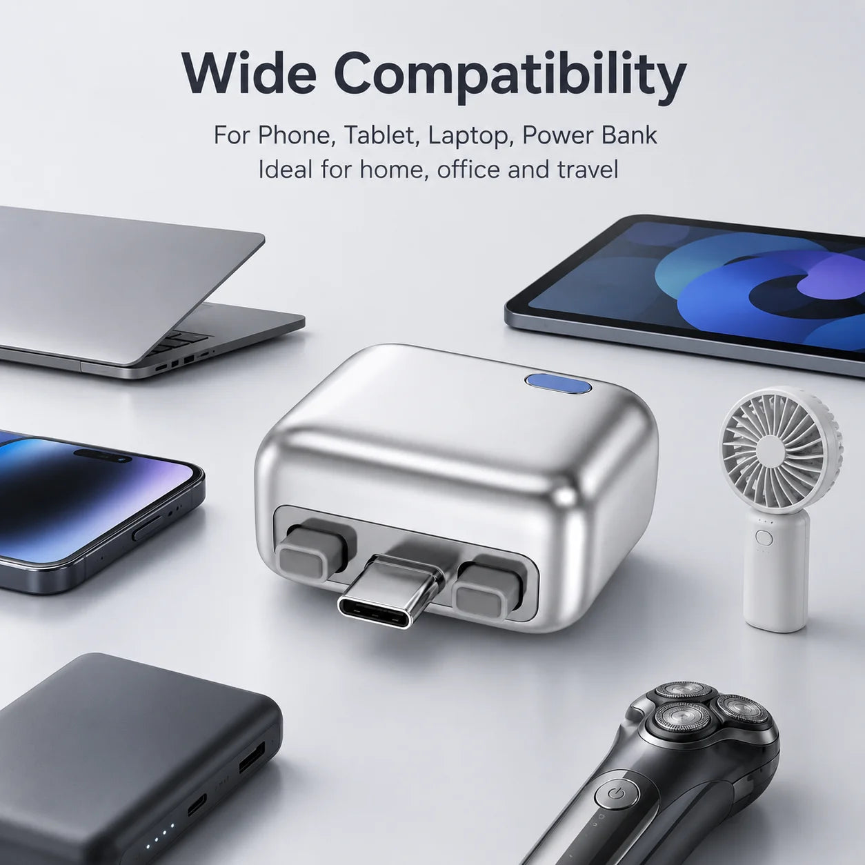 140W USB C Auto Power Off Charging Adapter Dual Ejector Pins Type C Fast Charge Smart Disconnect Plug for Phone Tablet Laptop