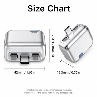 140W USB C Auto Power Off Charging Adapter Dual Ejector Pins Type C Fast Charge Smart Disconnect Plug for Phone Tablet Laptop